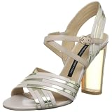 French Connection Womens Peggie Nude/Coral T-Bar 94931 4 UK, 37 EU