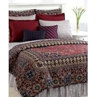 Ralph Lauren Poet's Society Burgundy Wool Standard Sham