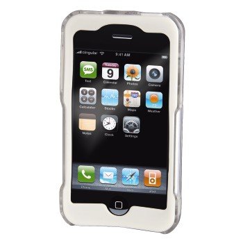 Hama Handy-Silikonschalentasche f&uuml;r iPhone, Wei&szlig;/Transparent Preisvergleich