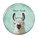 Personalized Hip Llama Glasses 1 Line Pinback Button Pin - 2.25