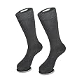 1 Pair of Antonio Ricci Men's CHARCOAL GRAY COTTON Dress SOCKS NEW