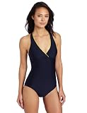 Nautica Womens Classic Solids One Piece