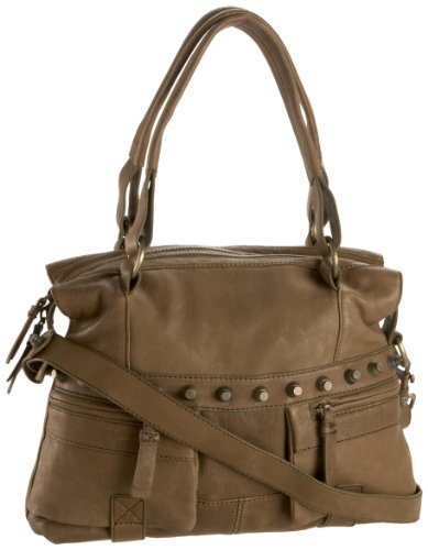 Marc New York by Andrew Marc Flight Convertible Satchel,Moss,one size