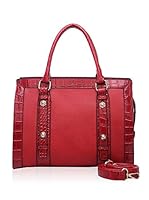 SEGOLENE Bolso asa de mano Paris (Rojo)