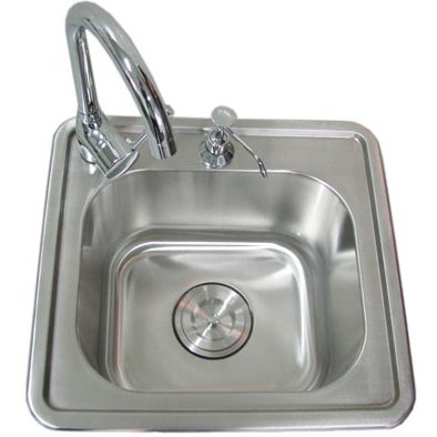 Sun Grills Drop in sink With Hot&Cold water Fauce