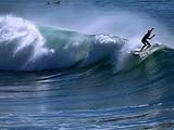 Californian Surfer at Encinitas, California Photographic Poster Print
