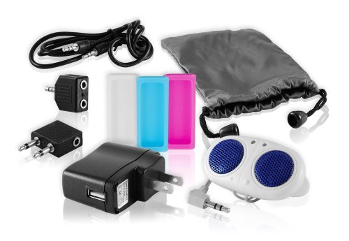 Ematic 9 in 1 Accessory Kit for iPod Shuffle 4th Generation (Newest Model)