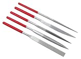 Professional Diamond File Set - 5 Shapes - 180 Grit