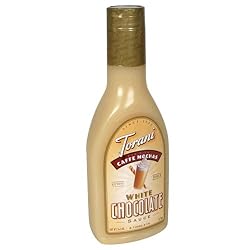 Torani Original Mocha Sauce, White Chocolate, 16.5-Ounce Bottles (Pack of 6)