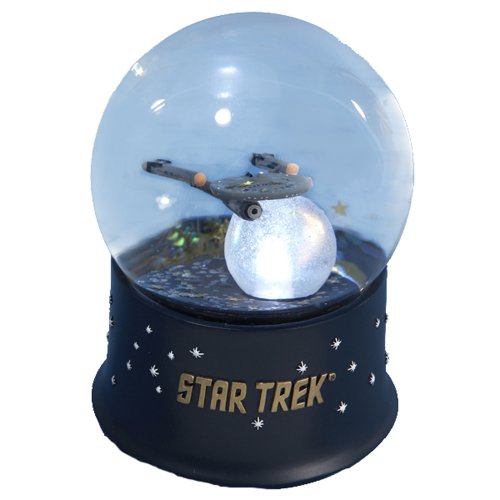 Kurt S. Adler 100MM Star Trek Musical Waterglobe