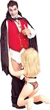 Naughty Down for the Count Halloween Costume for Adults (fits up to a chest size 42)