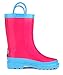 Mattel Kids Girls' Monster High Character Printed Waterproof Easy-On Rubber Rain Boots (Toddler/Little Kids) 