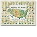 Hoffmaster 901-ECO67 Knowing Our Nation Recycled Placemat