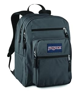 JanSport Big Student School Backpack (Forge Grey)