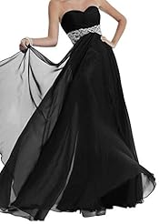 Beaded Chiffon Evening Dress/Bridesmaid Dress/Prom Dress/Party Dress 