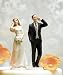 Weddingstar Cell Phone Fanatic Bride Mix & Match Cake Topper