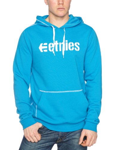 Etnies Herren Sweatshirt Corporate P/o Fleece, cyan, S, 4130002405 Preisvergleich