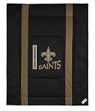 NEW ORLEANS SAINTS OFFICIAL LOGO FULL / QUEEN SIZE JERSEY COMFORTER