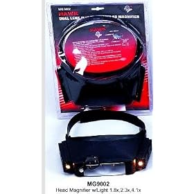 Magnifier, Headband Lighted