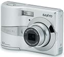 Sanyo Xacti S60 Digital Camera - Silver (6MP, 3x Optical Zoom) 3.0 inch LCD