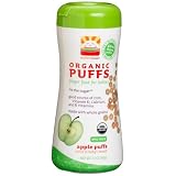 HAPPYBABYOrganicPuffs,ApplePuffs,2.1-OuncePackages(Packof6)