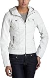 Miss Sixty Women's Zip Front Scub,White,Small