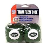 NFL NEW YORK JETS TEAM FUZZY DICE GREEN FAN ZONE NEW