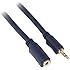 C2G / Cables To Go 40610 Velocity 3.5mm M/F Stereo Audio Extension Cable (25 Feet, Blue)
