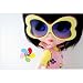 22cmドール用★BLYTHE ブライスにぴったり★サングラス EY005C イエロー/changing Heart Glass (Yellow)_s-2