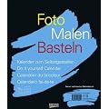 Foto, Malen, Basteln schwarz: Kalender zum Selbstgestalten