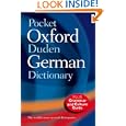 Pocket Oxford-Duden German Dictionary by M. Clark and O. Thyen
