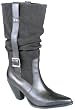 Harley Davidson Womens Bianca Black Suede Boots