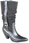 Harley Davidson Womens Bianca Black Suede Boots shoe Sz: 6
