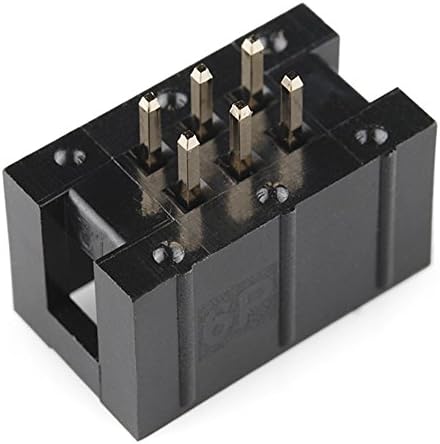 Generic 2x3 Pin Shrouded Header 0.1"(pack of 10)