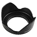 58mm Hard Tulip Lens Hood for Canon Rebel T1i 500D 450D 50D