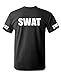 SWAT - police novelty raid law enforcement - Mens Cotton T-Shirt