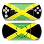 Jamaican Flag Design Decorative Protector Skin Decal Sticker for Sony PSP 3000