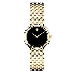 Movado Women's 605648 Certa Gold-Tone Stainless Steel Watch