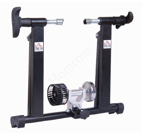 Deluxe Quiet Bicycle Bike Cycle Fan Fly wind wheel Foldable Turbo Trainer Indoor- Black - Kinetic Cyclone System