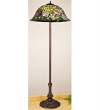 63 Inch H Tiffany Rosebush Floor Lamp Floor Lamps