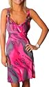 Alki'i Peacock Ringer Casual Evening Party Cocktail Sun Dress