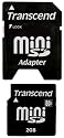 Transcend Mini Secure Digital (Mini SD) Speicherkarte 80x 2 GB (original Handelsverpackung)