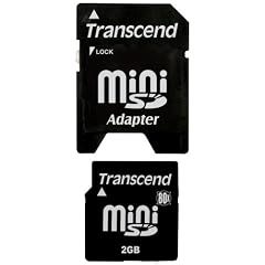 Transcend Mini Secure Digital (Mini SD) Speicherkarte 80x 2 GB (original Handelsverpackung)