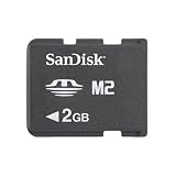 SanDisk 2 GB Memory Stick Micro (M2) w/ Adapter (SDMSM2-2048, Bulk Packaging)