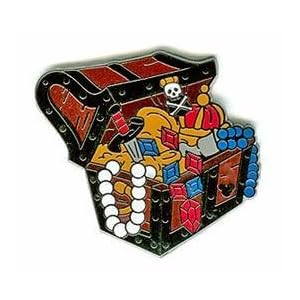 Treasure Chest Pin by Pirates of the Caribbean Series