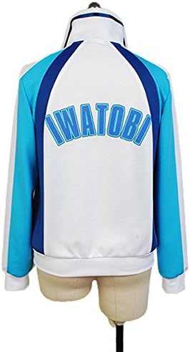 Icosplay Free! Iwatobi Swim Club Jacket Haruka Nanase Iwatobi High School Costume