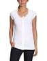 VERO MODA Damen T-Shirt, 10076892 Rana Cap Top, Gr. 38 (M), Wei (OPT.WHITE)