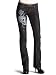Ed Hardy Women's Discharged Skull Boot Cut Jean