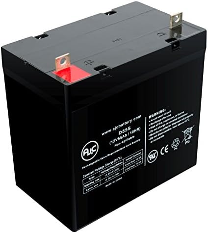 Meyra 2482 Adult 12V 55Ah Wheelchair Battery - This is an AJC Brand® Replacement