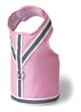 SMALL - PINK - Doggles Reflective Mesh Walking Harness